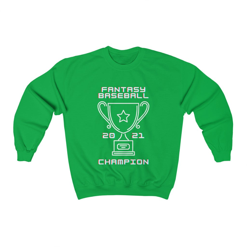 Fantasy Baseball Champion 2021 Sweatshirt | Fantasy Champ Pullover