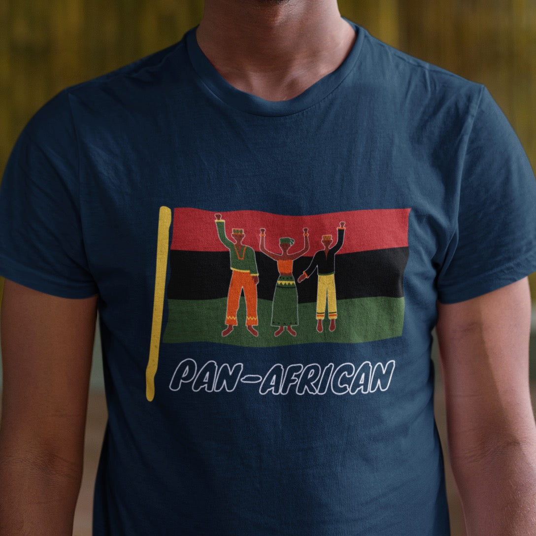 Pan-African Flag Tee | African Diaspora Men Women Shirt