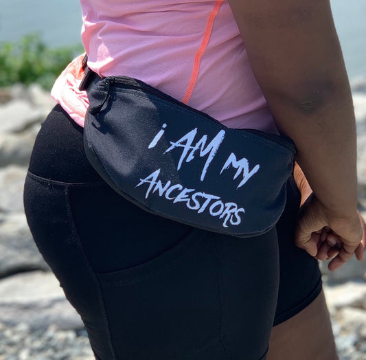 I AM My Ancestors Belt Bag