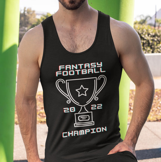 Fantasy Football Champion 2022 Tank Top | Fantasy Champ Sleeveless