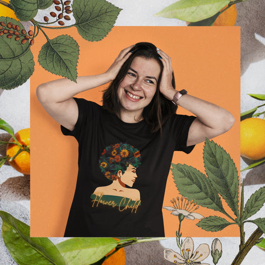 Flower Child Tee | Earth Women Plant Lover Shirt