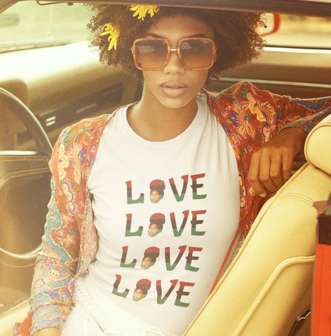 Black Love Tee Shirt Unisex T-Shirt