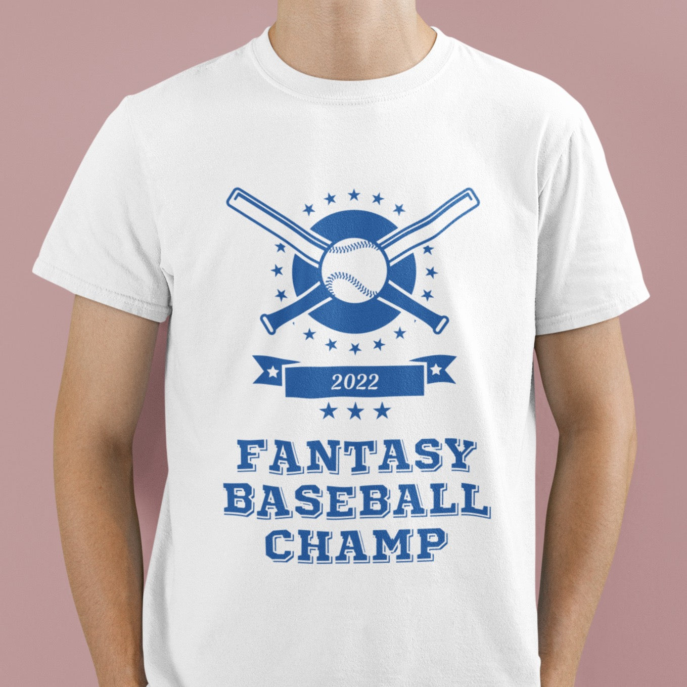 Fantasy Baseball Champ 2022 T-Shirt | Fantasy Champion Tee